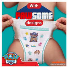 Pampers BabyDry Characters Paw Patrol Nappy Pants S6