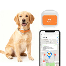 (L) GPS-Ortungsgerät für Haustiere: Vibration, Unterstützung für mehrere Haustiere, unbegrenzte Geofencing-Funktion, WLAN + GPS + BeiDou
