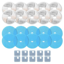 10Set Cat Water Fountain Filter Replacement for Square 2.2L/73oz Cat Fountain Triple Filtration Pet Fountain Filter