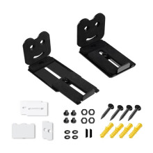 2pcs Speaker Wall Mount Floating Rack for Home Theater,Extendable Arm Floating Hangers for Soundbar Speaker B