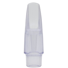 Mondstuk voor Altsaxofoon, Accessoire voor Blaasinstrumenten, Transparant.
