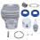 47MM Cylinder Piston Kit for  MS291 MS291C MS 291 Chainsaw  Bore MS271 3