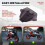 Motorrad-Frontscheibe, Sport-Windschutzscheibe, Windabweiser für 990  2024-2026, Grau 3