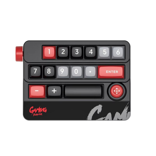Portable Joystick Mechanical Keyboard Full Hot Swappable Key RGB Backlight Wired Programmable Game Keyboard ForDesktop,B