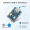 3PCS Piece Set of RP2040 Zero Boards RP2040 Zero Microcontroller Development Board Compatible Rasp Berry Pi Ar Duino 3