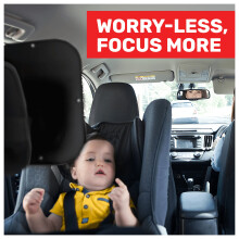 Royal Rascals Baby Car Mirror for Back Seat Shatterproof Car Rear Vie