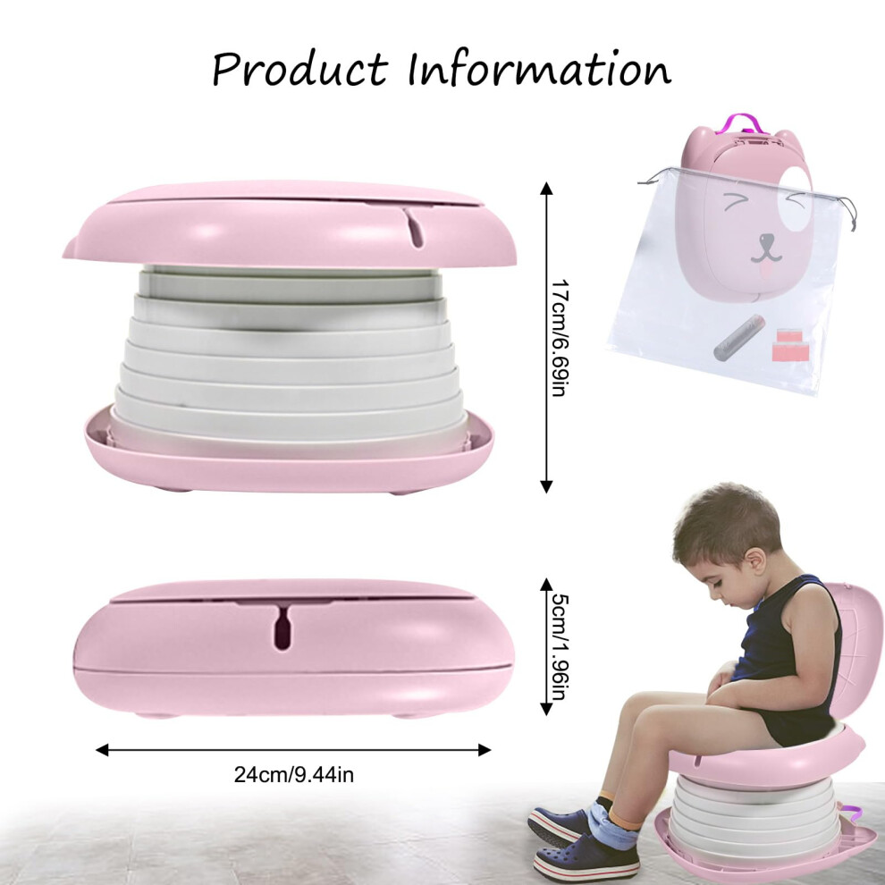 Xinyudaily Travel Potty For Toddlers Foldable Portable Potty For Toddlers Trainin