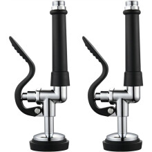2-Teiliges Set Aus Messing-Duschkopf, Bodenreinigungsarmatur, Hochdruckreiniger, Gewerblichem Reinigungsset, Wasserventil, Küchenarmatur,