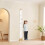 Growth Chart for Wall 7 Ft Height Chart Waterproof Canvas Measure Wall Ruler Removable Neutral Nursery Wall Decor 6