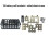 20Core Battery Storage Box Case for  BL1830 BL1850 1860 with 21700 Equalizer Circuit Protection Board 6