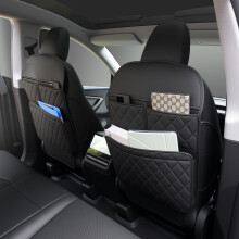 2 Pack Kick Mats Back Seat Protector,Seat Back Protector for Kids Feet