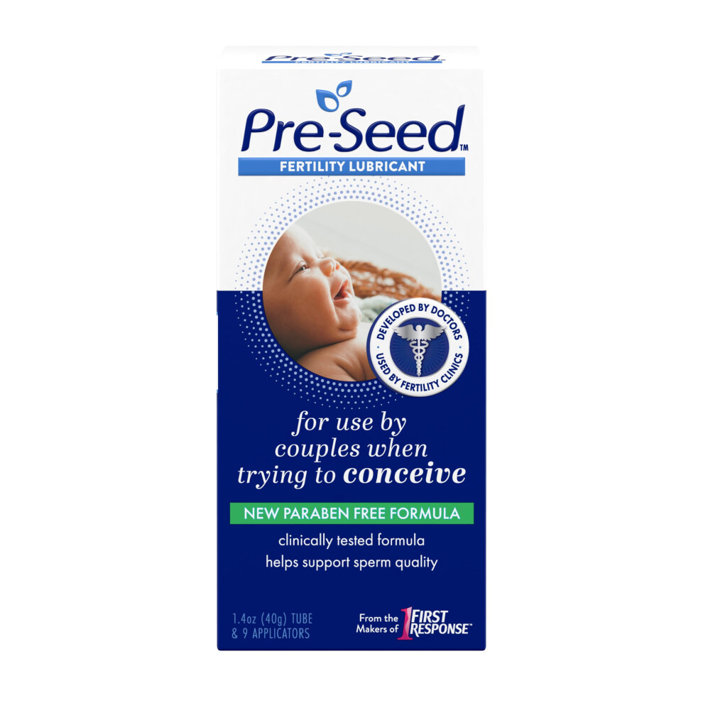 Photos - Other Hand Tools Pre-Seed Fertility-Friendly Vaginal Lubricant Multi-Use Tube with 9 Applicators 40g