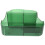OUNONA Desktop Storage Box Cosmetics Organizer Stand Makeup Caddy Vanity Office Green 2