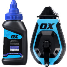 OX Trade 30m/100' ABS Chalk Reel w/Grip Value Pack - Standard Bold Line / 6:1 Gear Ratio