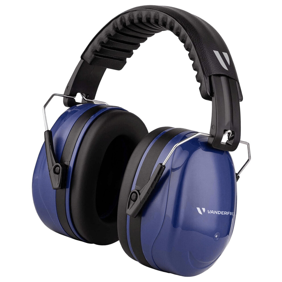 Vanderfields Premium Ear Defenders - Hearing Protection Earmuffs - Broad Spectrum Sound Reduction 35 Db At 2K Hz Noise Cancelling - Headset Noise Can 3743726014674