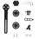 Bicycle Mount for   Bryton Base Base Extention Bracket Road Bike Stopwatch Speedometer Rack 1