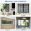 Self-Adhesive Mirror Window Film, 99% UV Protection Solar Control Decorative Silver, 44.5 x 200 cm 5