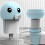 Cord Protector Silicone Charger Data Cable Protector, Silicone Power Adapter Cartoon Travel Adapter Organizer 3