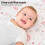 FIEMOL Next to Me Crib Sheets 85x51cm Fitted, 3 Pack Baby Cot Sheets, Ultral Sof 3