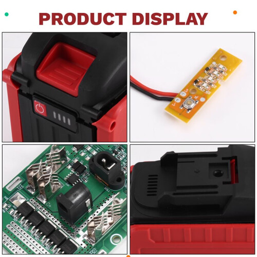 21700 Li Battery Case with PCB Board for DIY Shell Box with for BMS PCB Board Charging Protection Can Install 20 Battery 1