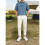 Men'S Short Sleeve Knit Stripe Shirt Crewneck Classic Regular Fit Basic Sweater Pullover Top Light  M 2