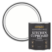 Rust-Oleum White Kitchen Cupboard Paint in Matt Finish - Chalk White 750ml