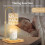 Adjustable Electric Candle Warmer Lamp with 2 Bulbs, Timer and Dimmer for Jar Candles, Height Adjustable 2