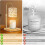 Adjustable Electric Candle Warmer Lamp with 2 Bulbs, Timer and Dimmer for Jar Candles, Height Adjustable 3