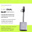 CFexpress Type B Card Reader USB3.2 Gen2 10Gbps 2-in-1 USB C & USB A CFe Card Reader with  Slot for CFexpress Type B 1