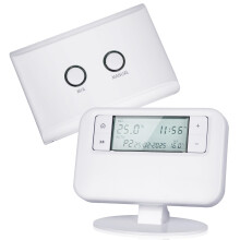 ESRTP4RF+ Wireless Programmable Thermostat – Adjust indoor temperature via programming, intelligently manage heating systems, and promote energy eff