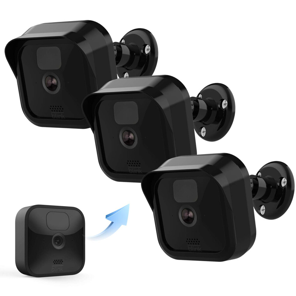 Blink Outdoor Camera Wall Mount Bracket,Weatherproof Protective Cover Case And 360 Degree Adjustable Mount For New Blink Outdoor Indoor Home Security 9154644929850