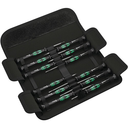 Wera Wera 73675 Kraftform Micro Precision Screwdriver Set, 12 Pieces