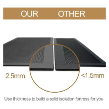 Magnetic Vent Covers Screen 4 Pack, Air Vent Filters with Durable PVC Frame, Washable Mesh Screen for Floor Registers