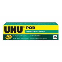UHU por, quick-setting special adhesive for polystyrene, 50ml tube