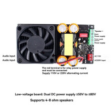 1000W Mono Subwoofer IRS2092S Klasse D Digitale Versterkerkaart voor Podium, Thuisbioscoop, Krachtige Audio AMP Module