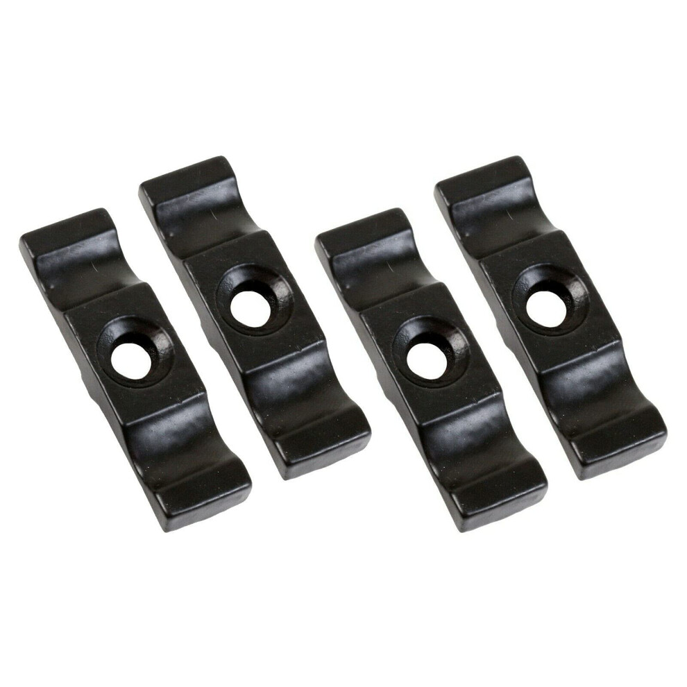 Fixte Antique Black Turn Button Thumb Catch Latch For Gates, Sheds, Doors, Rabbit Hutches And Cages Etc (Pack Of 4) 9471257241590