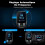Bluetooth FM Transmitter Car Adapter, 3 USB Ports, QC3.0 Fast Charging, Hands-Free Calling 2