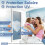 Self-Adhesive Mirror Window Film, 99% UV Protection Solar Control Decorative Silver, 44.5 x 200 cm 2