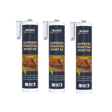 Pack of 3 BOSTIK 310ml Express Cement Pointing Mortar Buff Durable Masonry Repair