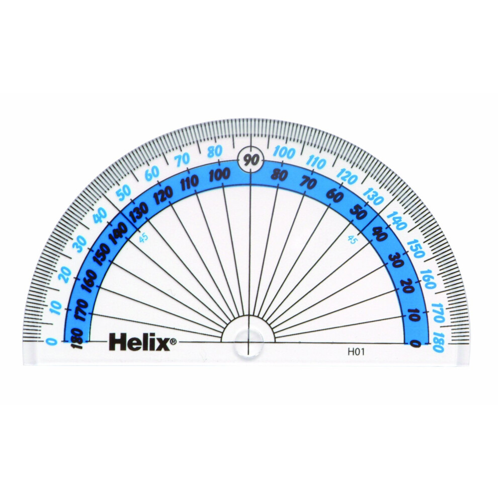 Helix H01040 10Cm 180 Degree Protractor 9025716608495
