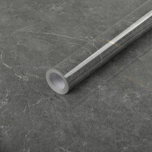 Hode Grey Marble Vinyl Wrap Sticky Back Plastic Roll, 90x300cm Kitchen Counter Worktop Vinyl Covering