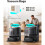 12 Pack E25 E28 Dust Bags Compatible for  Omni Robot Vacuum E25 E28, 4 Layer Filtration System 2