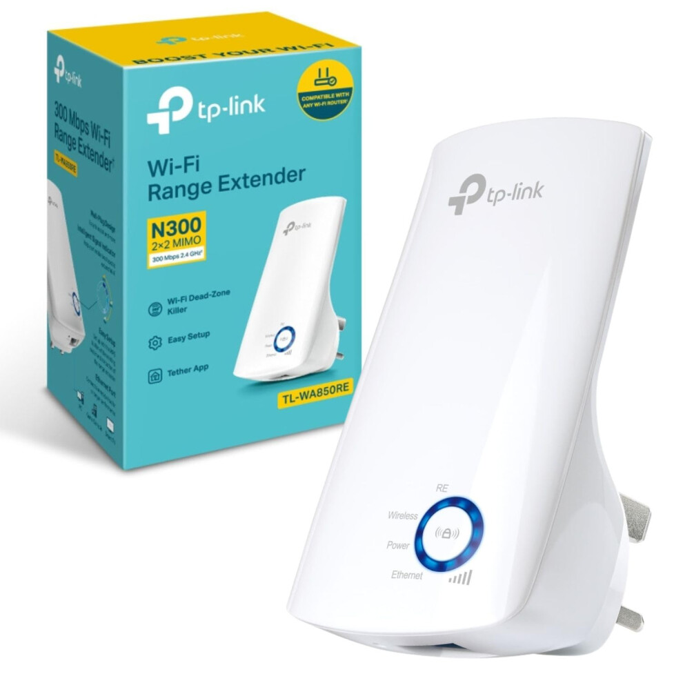 Tp-Link Tl-Wa850re N300mbps Wifi Extender Booster, Ethernet Port, Internet Booster, Access Point,Wifi Repeater, Wifi Extender,App Control, Wifi Boost 6200866173137