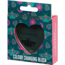 Blush crème pour les joues, dont la couleur change en fonction du pH de la peau