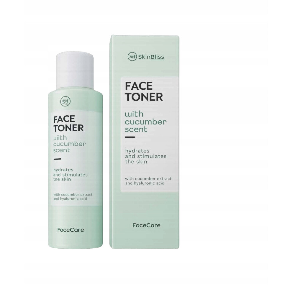 Skinbliss Cucumber Moisturising Facial Toner With Hyaluronic Acid 120 Ml