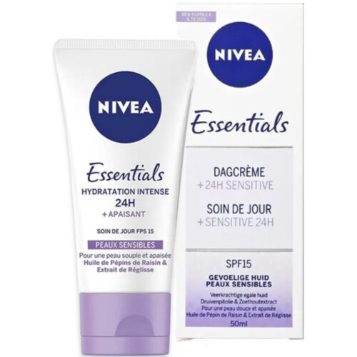NIVEA Essentials DayCare – Intensivt återfuktande ansiktskräm 50 ml