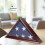 Flag Display Case , Solid Wood , Freestanding or Wall Mount 6