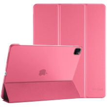 ProCase Smart Case for iPad Pro 11 Inch 2022/2021/2020/2018 (4th /3rd /2nd /1st Generation), Slim Stand Hard Back Shell Cover -Melonpink