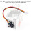 3pcs Replacement of Filament Detection Sensor for Snapmaker-U1: Detector Break PCB Adapter Board with Cable 3