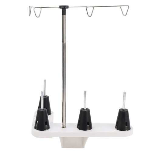 Multipurpose Sewing Machine Thread Holder 4 Spool Stand Mobile Cable Tray, Pagoda Cable Tray 2